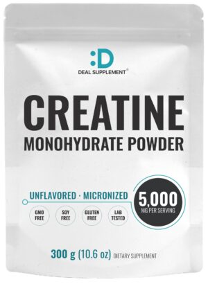 Version 1.0.0 Deal Supplement Creatina Monohidratada Etiqueta Frontal