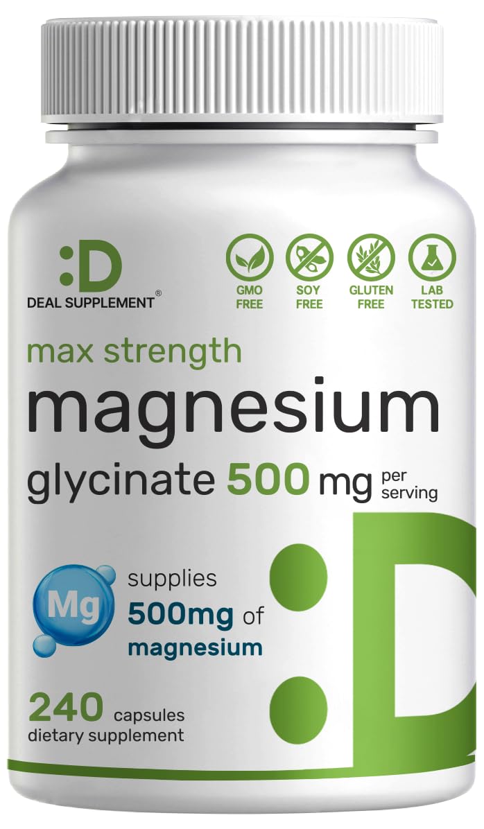DEAL SUPPLEMENT Magnesium Glycinate, 500 mg