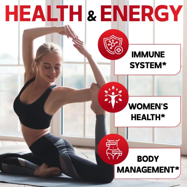 Version 1.0.0 DEDICAD raíz de cohosh negro 240 cápsulas para salud femenina