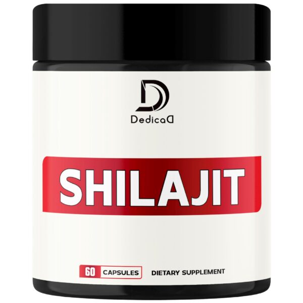 DEDICAD Shilajit cápsulas frasco frontal
