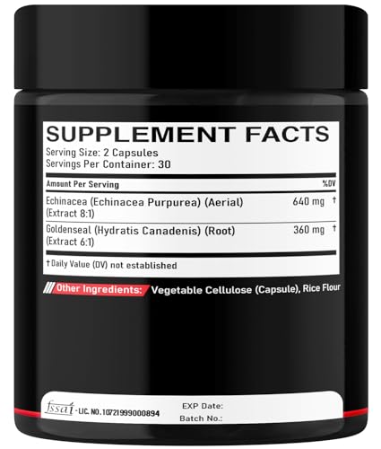 DEDICAD suplemento de equinácea 1000mg para bienestar