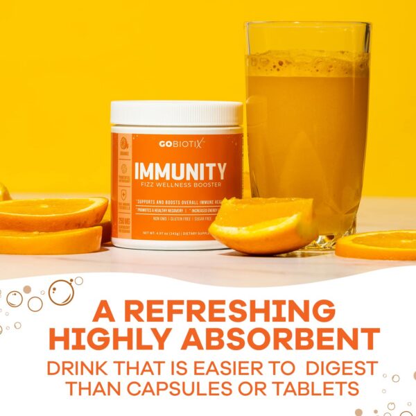 Defensa inmunológica en polvo GOBIOTIX sin azúcar ni GMO