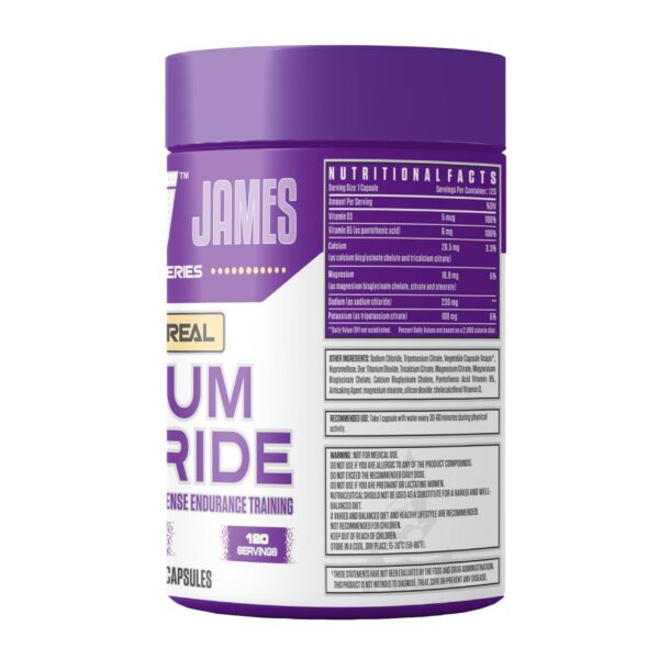 Dennis James cloruro de sodio cápsulas frasco