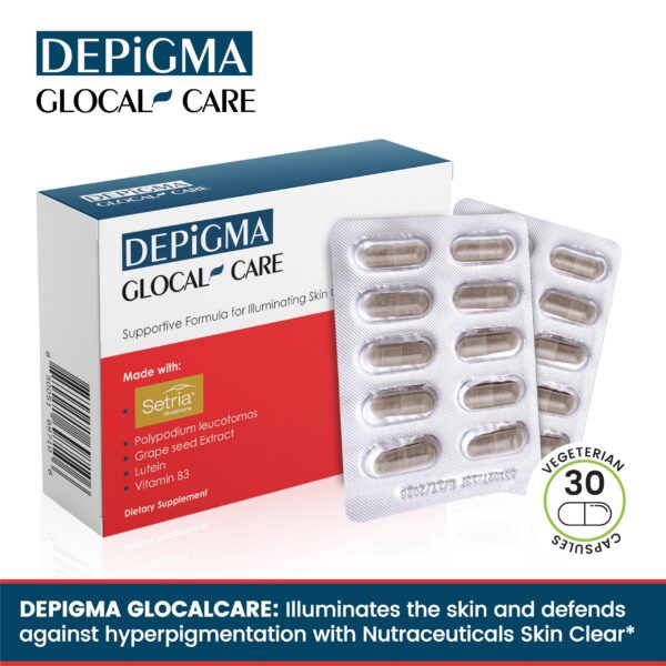 Version 1.0.0 Depigma GlocalCare extractos naturales para cuidado de la piel