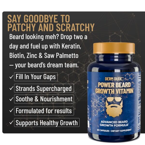 Botella spray para barba Derm Dude