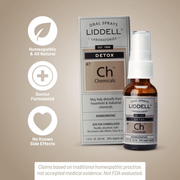 Desintoxicante corporal Liddell spray fácil uso oral