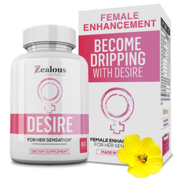 Desire potenciador libido femenina pastillas 60 cápsulas flavour