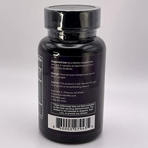 Detalle frasco Andro400 Love to Sleep ayuda sueño natural