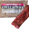 Detalle barra First Strike sabor CranRaspberry 2.3 oz