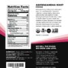 Detalle bolsa polvo ashwagandha orgánico Terrasoul Superfoods
