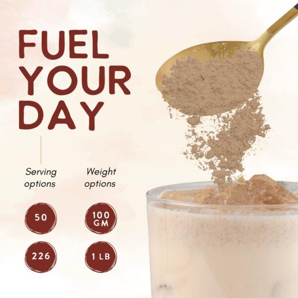 Version 1.0.0 Detalle bolsa polvo de suplemento de hongos Agaricus Blazei