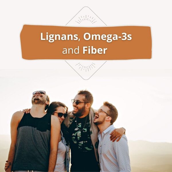 Detalle bolsa semillas de lino molida Garden of Life