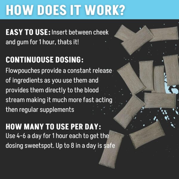 Detalle bolsitas FlowPouches ingredientes naturales