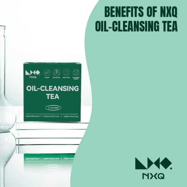 Version 1.0.0 Detalle caja NXQ Té Limpieza con Aceite