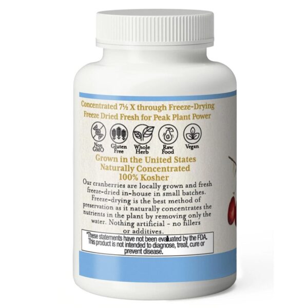 Detalle caja suplemento de arándano Eclectic Institute