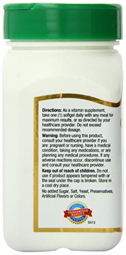 Version 1.0.0 Detalle cápsula blanda Vitamina E 21st Century