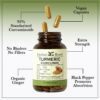 Detalle de cápsula Herbal Roots cúrcuma y jengibre