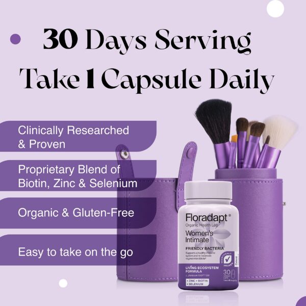 Version 1.0.0 Detalle cápsula probióticos Floradapt mujeres