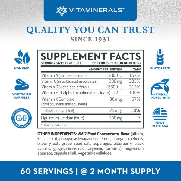 Version 1.0.0 Detalle cápsula vegetal vitamina d3 k complejo vitaminerals