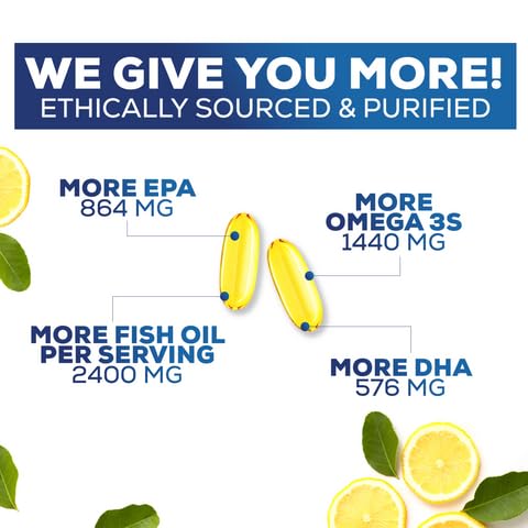 Detalle de cápsulas de aceite de pescado sin regusto