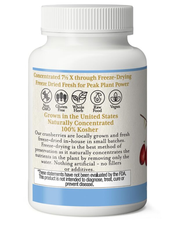 Version 1.0.0 Detalle de cápsulas de arándano ECLECTIC INSTITUTE azul