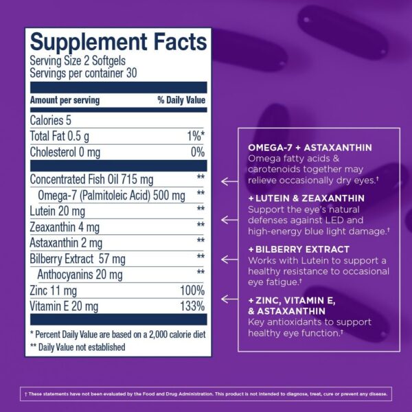 Version 1.0.0 Detalle cápsulas blandas para salud ocular omega-7 Wiley's Finest