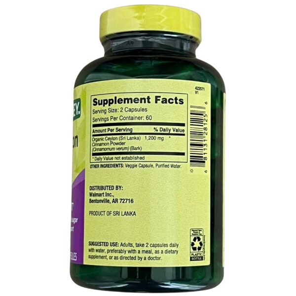 Detalle de cápsulas de Canela de Ceilán Spring Valley