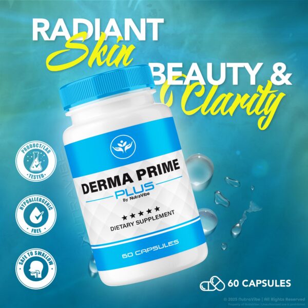 Version 1.0.0 Detalle cápsulas Derma Prime Plus para hidratación y suavidad