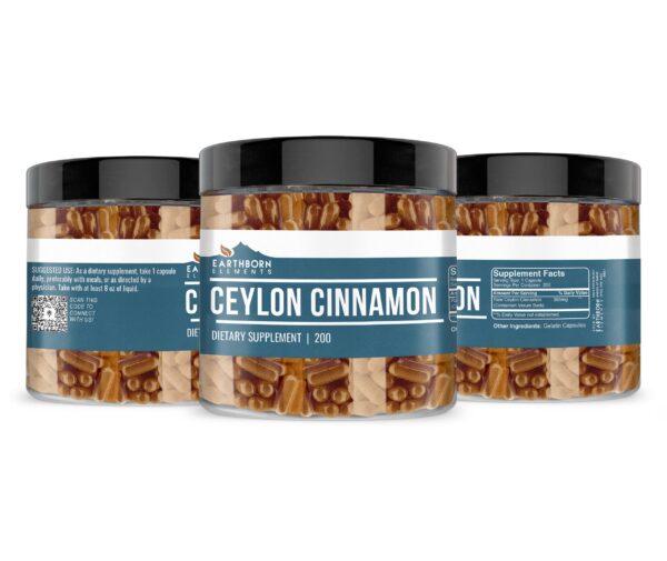 Version 1.0.0 Detalle de cápsulas de suplementación natural Earthborn Elements