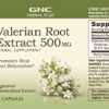 Detalle cápsulas extracto valeriana Herbal Plus GNC