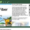 Detalle de cápsulas fibra de dátil TerraVita 450 mg