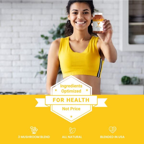 Detalle cápsulas HERBALY hongos funcionales