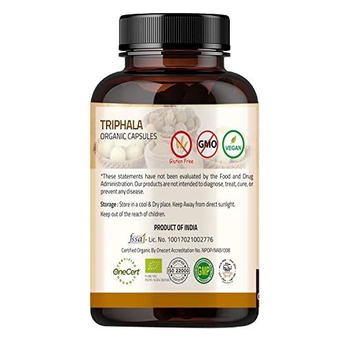 Version 1.0.0 detalle cápsulas naturales triphala India Ayurveda