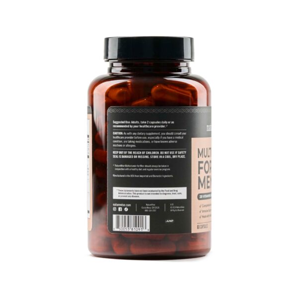 Version 1.0.0 Detalle cápsulas NatureWise especial para hombres activos