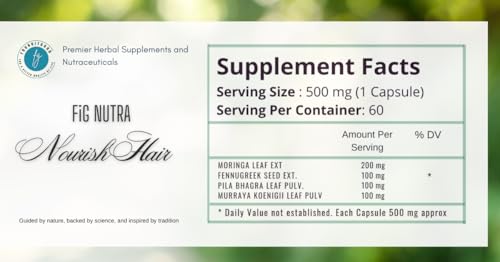 Version 1.0.0 detalle cápsulas nourishhair founditgood ingredientes naturales