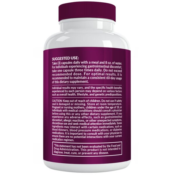 Detalle cápsulas PrimeMD suplemento óxido nítrico