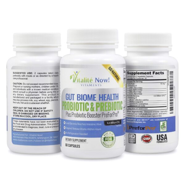 Version 1.0.0 Detalle cápsulas probióticas Vitalité Now sin refrigeración