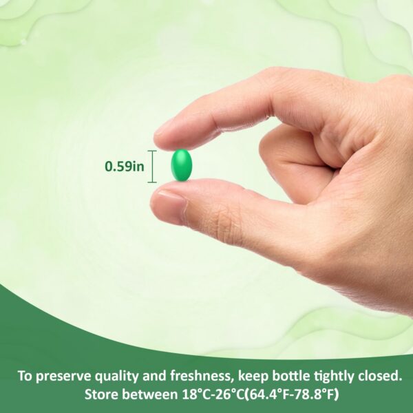 Detalle visual de cápsulas para salud digestiva aloe vera