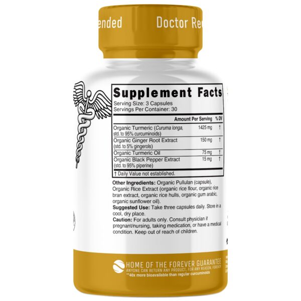 Version 1.0.0 Detalle cápsulas suplemento cúrcuma Nutri Organic