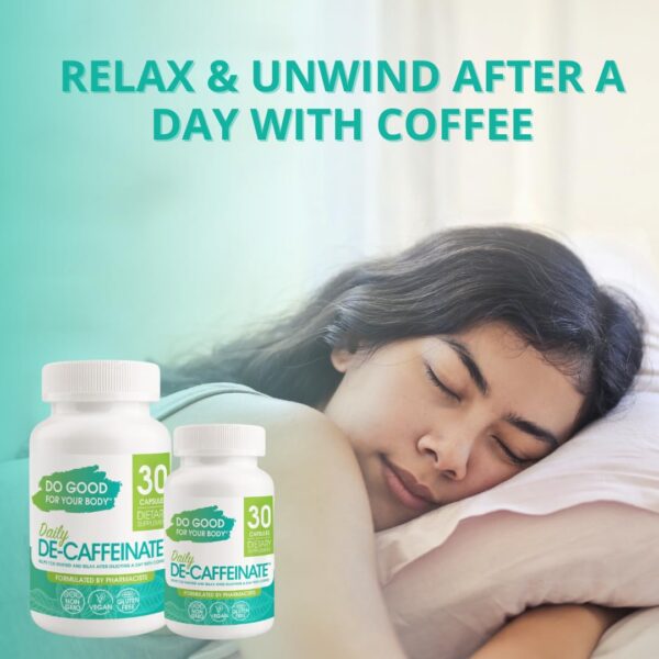 Version 1.0.0 Detalle cápsulas suplemento natural Daily De-Caffeinate