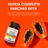 Detalle cápsulas suplemento Pure Nutrition Papaya