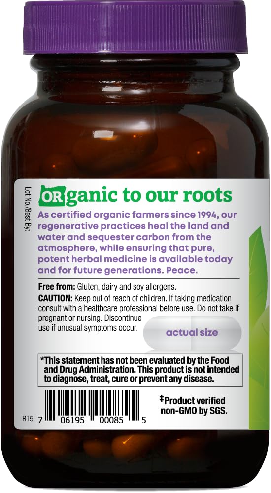 Version 1.0.0 Detalle cápsulas veganas orgánicas para soporte hepático y digestivo