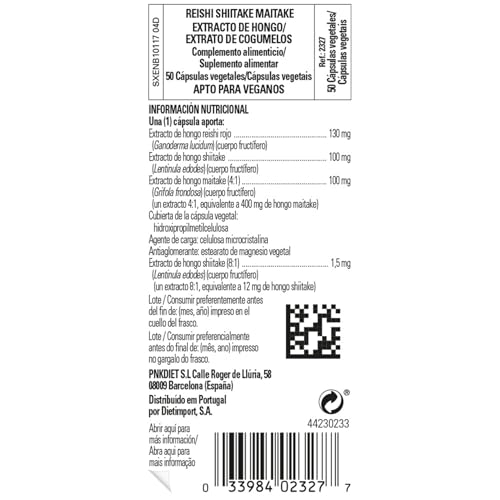 Version 1.0.0 Detalle cápsulas vegetales complejo de hongos Solgar