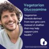 Imagen detalle de cápsulas vegetales glucosamina 1000mg Bestvite