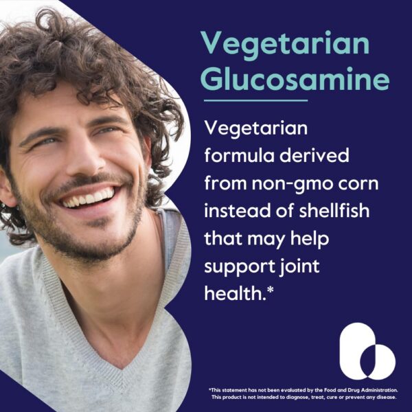 Imagen detalle de cápsulas vegetales glucosamina 1000mg Bestvite