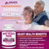 Detalle cápsulas vegetarianas Arazo Nutrition extracto arroz levadura