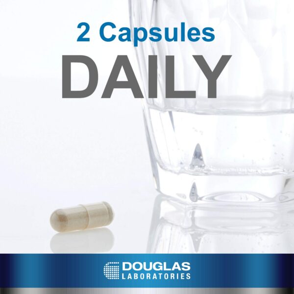 Detalle cápsulas vegetarianas Douglas TestoQuench para mujeres