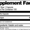 Detalle cápsulas Veld Grape 450 mg TerraVita