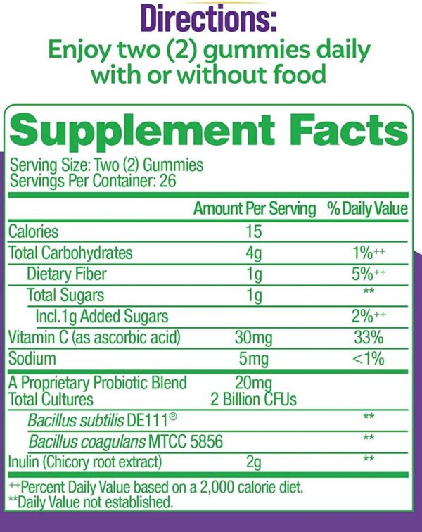 Version 1.0.0 Detalle color y textura gomitas Culturelle probióticas