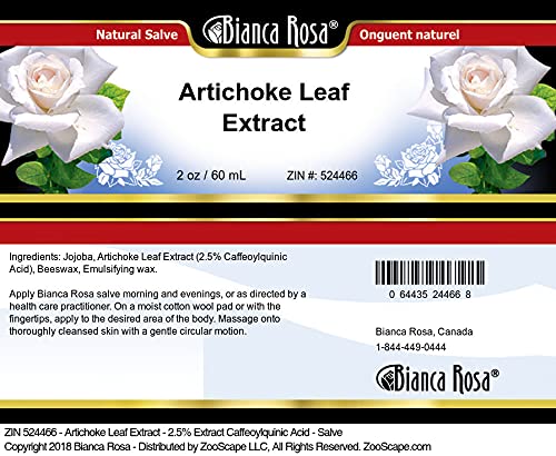 Version 1.0.0 Detalle crema bálsamo Bianca Rosa extracto hoja alcachofa 2oz